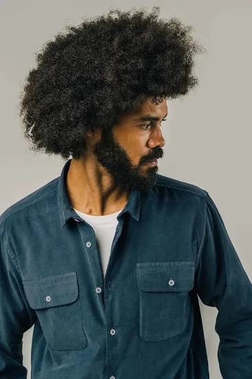 חולצה Lightweight Corduroy Shirt Cloud