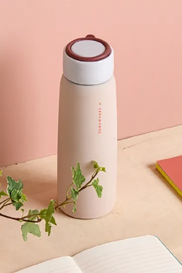 בקבוק תרמי ורוד