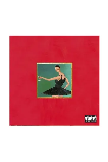 Kanye West My Beautiful Dark Twisted Fantasy תקליט  