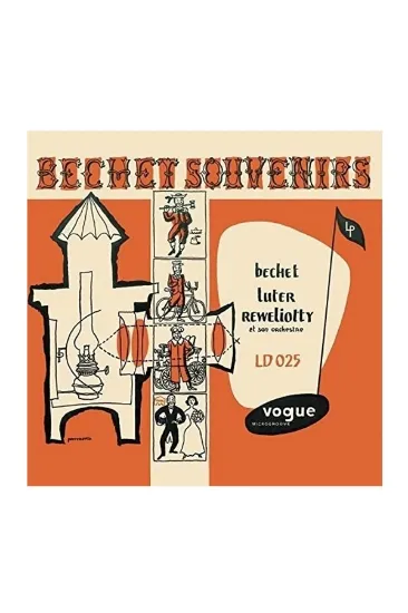 Bechet Souvenirs Vogue תקליט   